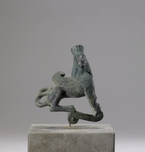 Greek - Sphinx Vase Ornament - Walters 541078