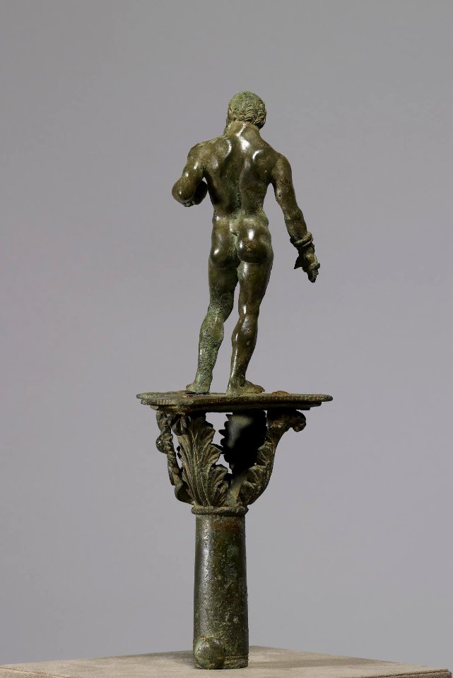 Greek - Statuette of a Boxer - Walters 541006 - Back