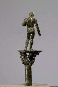 Greek - Statuette of a Boxer - Walters 541006 - Back photo
