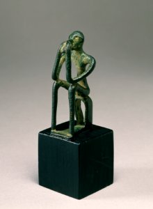 Greek - Seated Male Figure - Walters 54789 - View A
