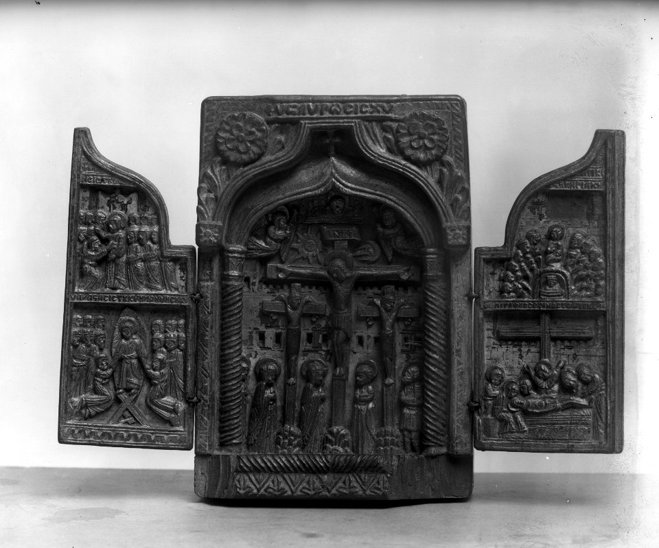 Greek - The Crucifixion and Four Other New Testament Scenes - Walters 61296