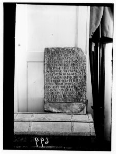 Greek inscription from Ain Arroub watercourse LOC matpc.01369