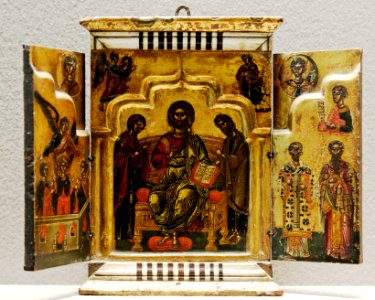 Greek triptych Louvre MI793