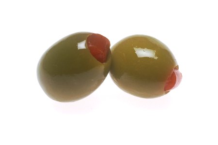 Green olives photo