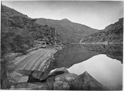 Green River at Brown's Hole. Daggett County, Utah - NARA - 516941