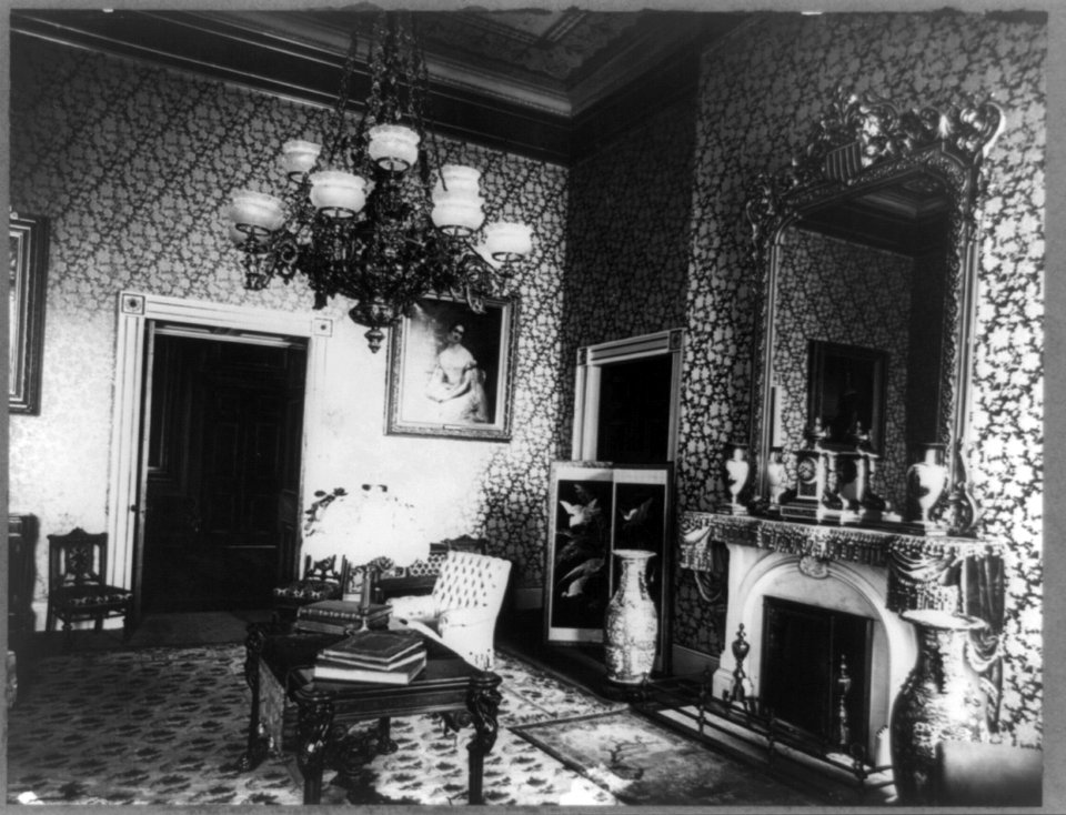 Green room in the White House, Washington, D.C. LCCN96525290