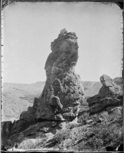 Green River Butte, near view. Sweetwater County, Wyoming - NARA - 516616