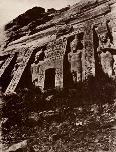 Green, John B. - Abu Simbel; Speos des Hathor, Eingang (Zeno Fotografie)
