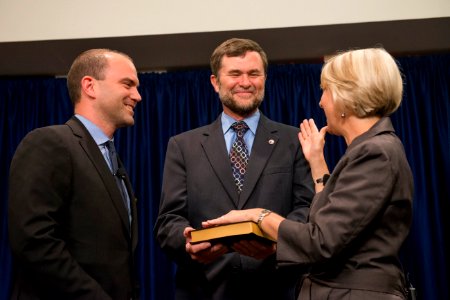 Formal Swearing in Ceremony of Carrie Hessler-Radelet June 25, 2014 (14334478187)