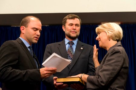 Formal Swearing in Ceremony of Carrie Hessler-Radelet June 25, 2014 (14334484677)