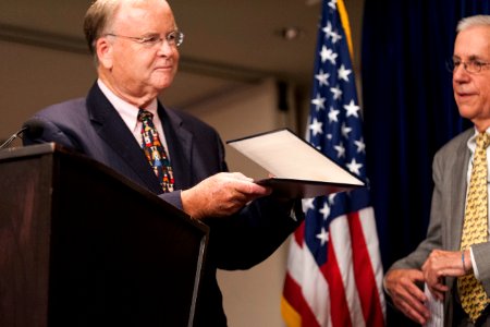 Formal Swearing in Ceremony of Carrie Hessler-Radelet June 25, 2014 (14334359628)