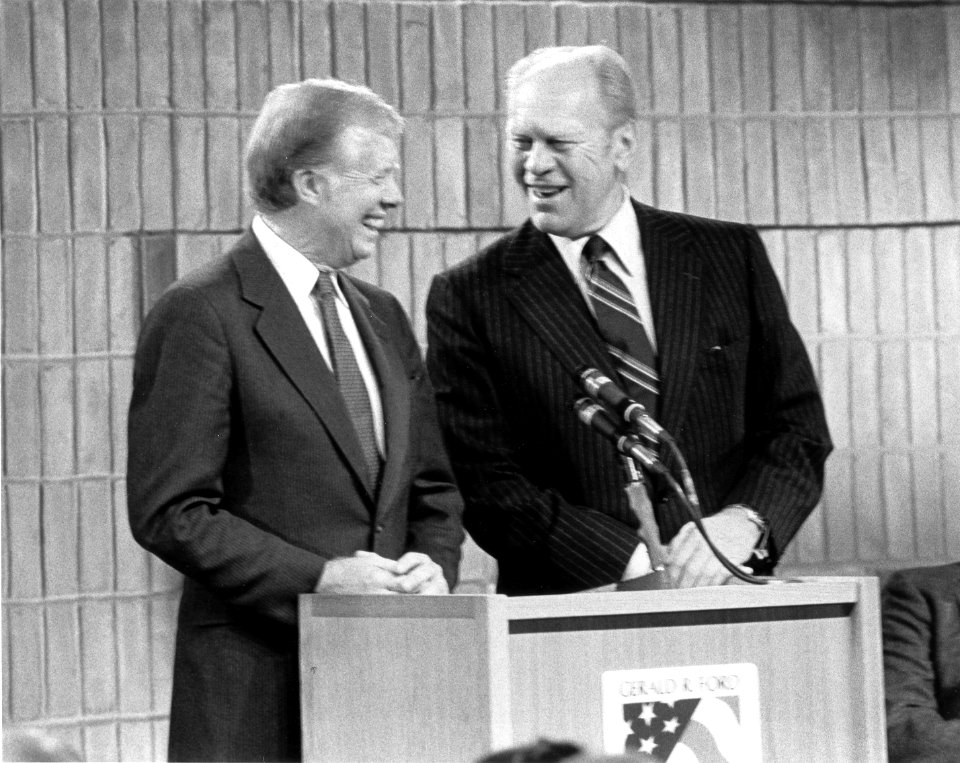 Former Presidents Jimmy Carter and Gerald Ford co-host an All-Democracies Conference