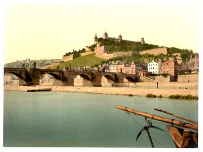 Fort and old bridge, Wurzburg, Bavaria, Germany-LCCN2002696196
