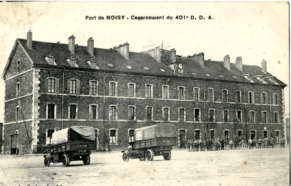 Fort de NOISY - Casernement du 401e DDA