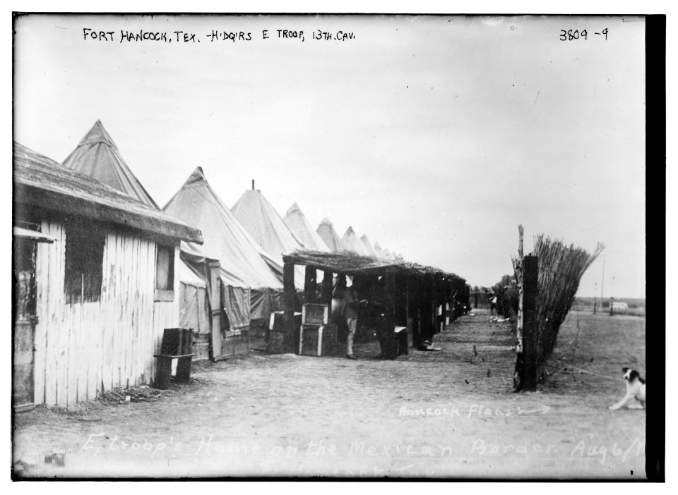 Fort Hancock, Tex., Hdq'rs E Troop, 13th Cav. LCCN2014701354