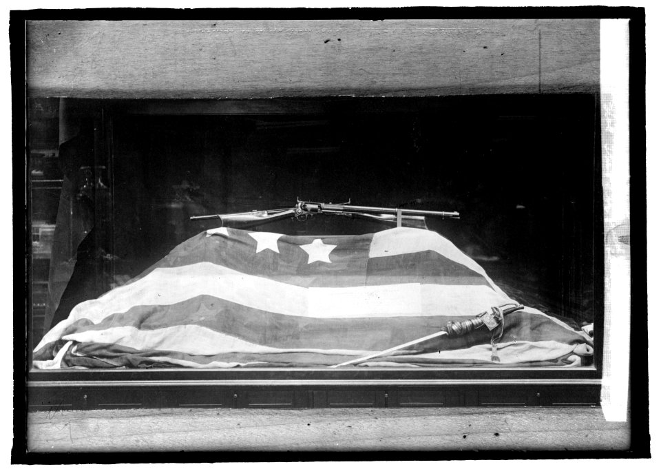 Fort Montr(...) Flag. The first to be fired on in Civil War (Museum) LCCN2016821427