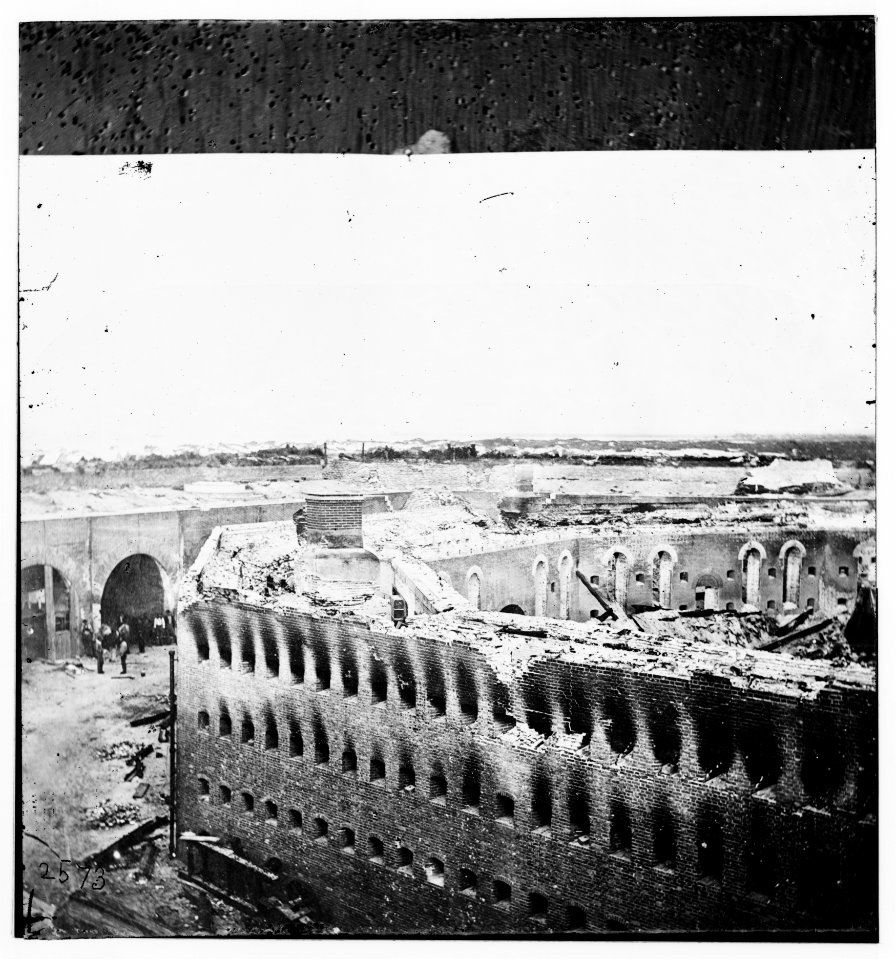Fort Morgan, Alabama. Ruins of fort. LOC cwpb.01966