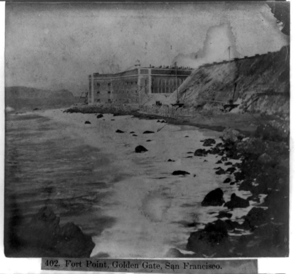 Fort Point, Golden Gate, San Francisco LCCN2002723075