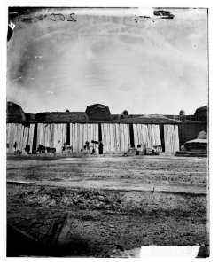 Fort Pulaski, Georgia. View of guns- JEFFERSON DAVIS, BEAUREGARD and STEPHENS LOC cwpb.00792