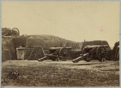 Fort Putnam, previously Confederate Battery Gregg, Morris Island, S.C LCCN2014646427