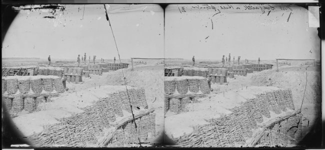Fort Sedgwick. Petersburg lines, Va., 1865 (4153729642)