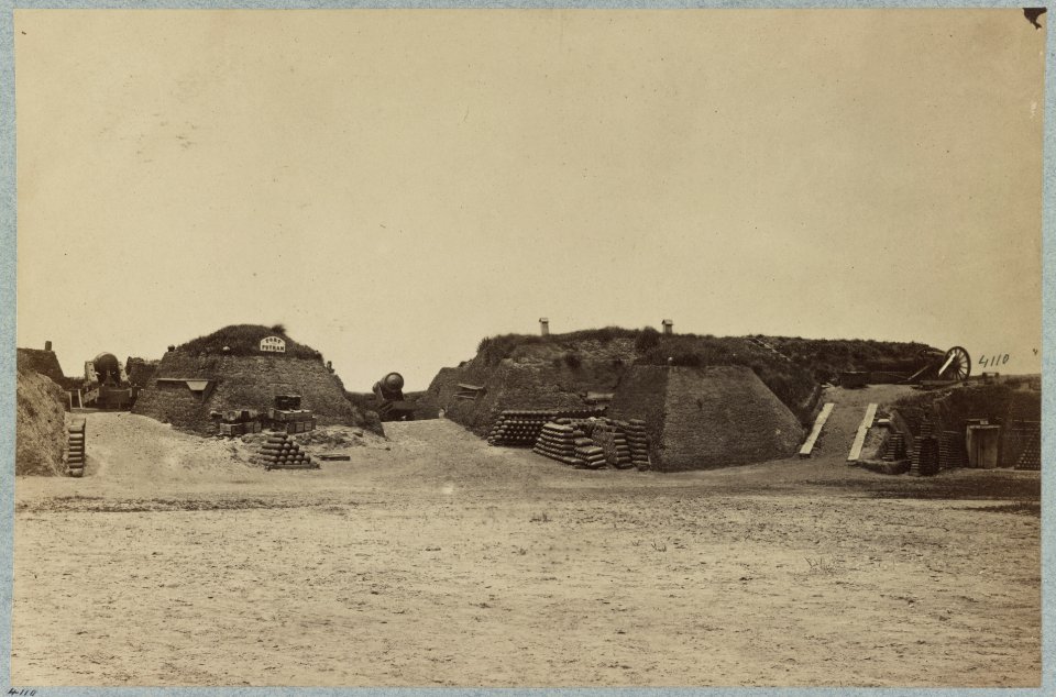 Fort Putnam, previously Confederate Battery Gregg, Morris Island, S.C LCCN2014646424