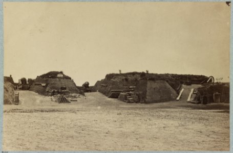 Fort Putnam, previously Confederate Battery Gregg, Morris Island, S.C LCCN2014646424
