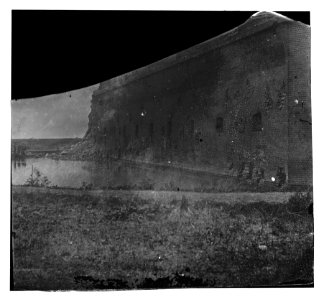 Fort Pulaski, Georgia. Front view LOC cwpb.00773