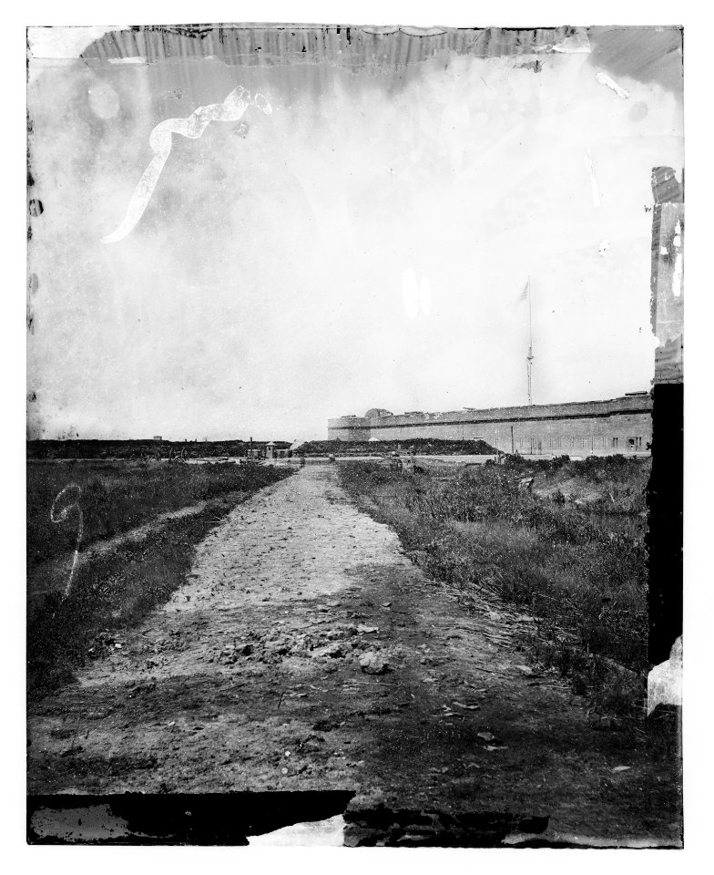 Fort Pulaski, Georgia. Rear view LOC cwpb.00774