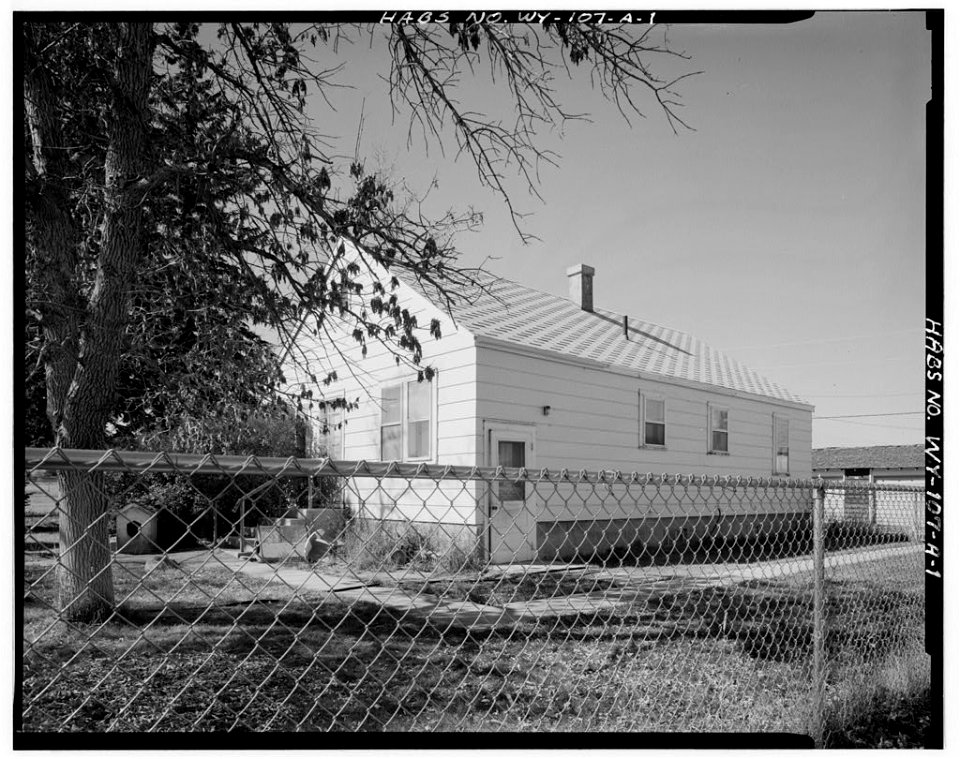 Fort Washakie Historic District Building No. 67, Sacajawea Circle, Fort Washakie, Fremont, WY1