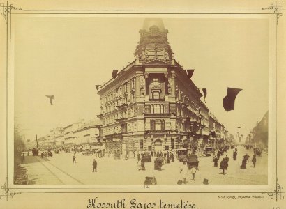Budapest, Bajcsy-Zsilinszky út (Váci körút) - Andrássy út sarok. - Fortepan 82048