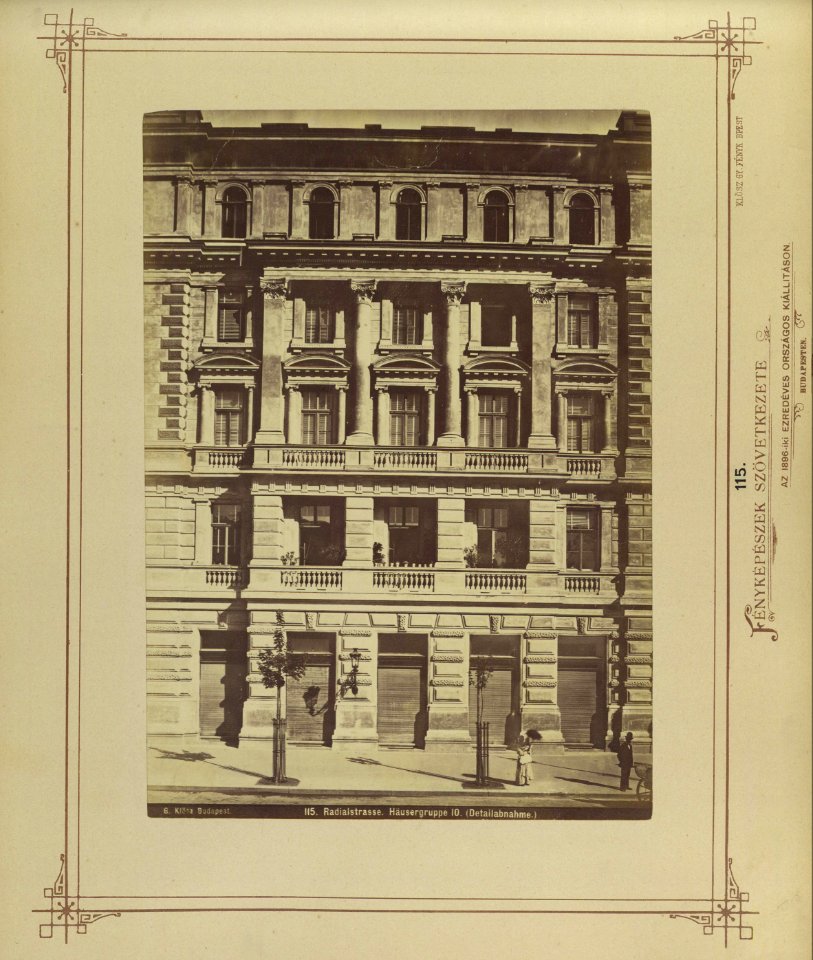 Andrássy (Sugár) út 32, 1880 körül - Budapest Fortepan 82179