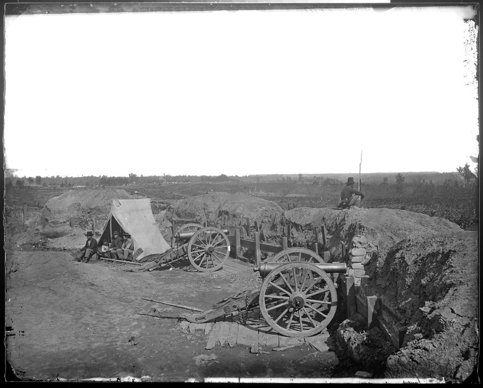 Fortifications in front of Atlanta, Ga., 1864 (4152925115)