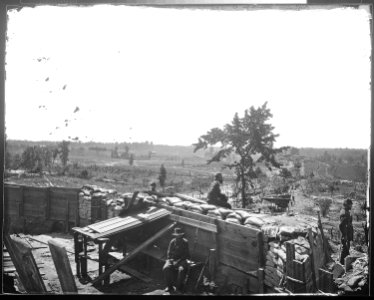 Fortifications in front of Atlanta, Ga., 1864 - NARA - 524958