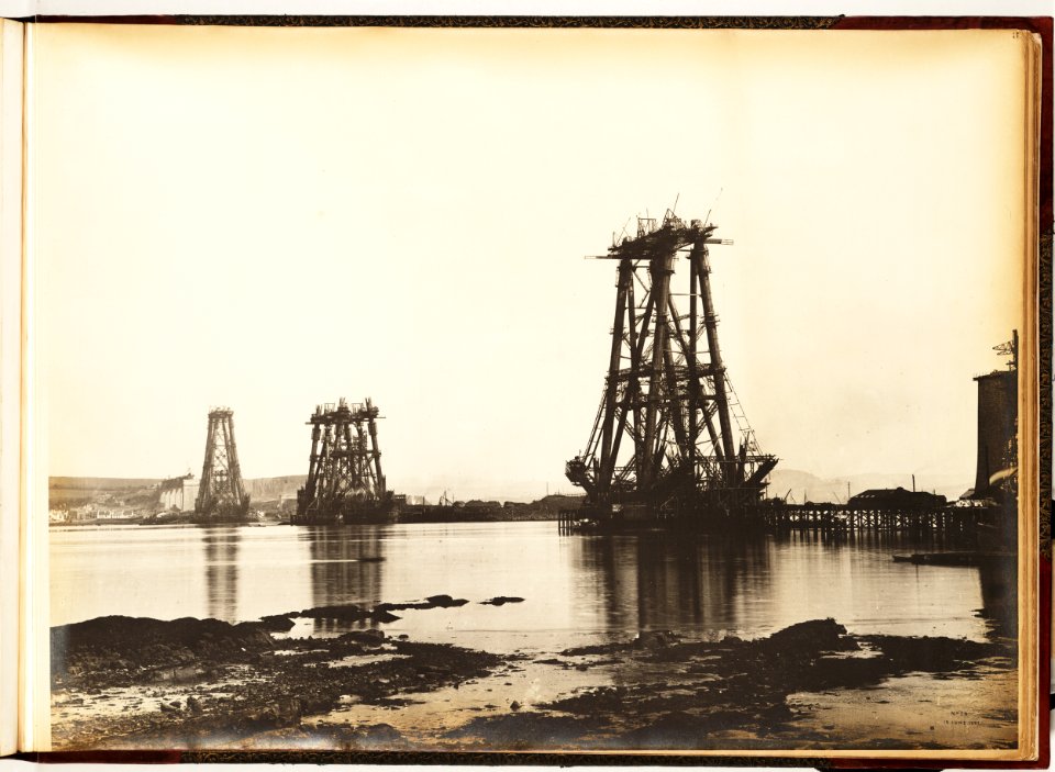 Forth Bridge - General view taken late in the evening