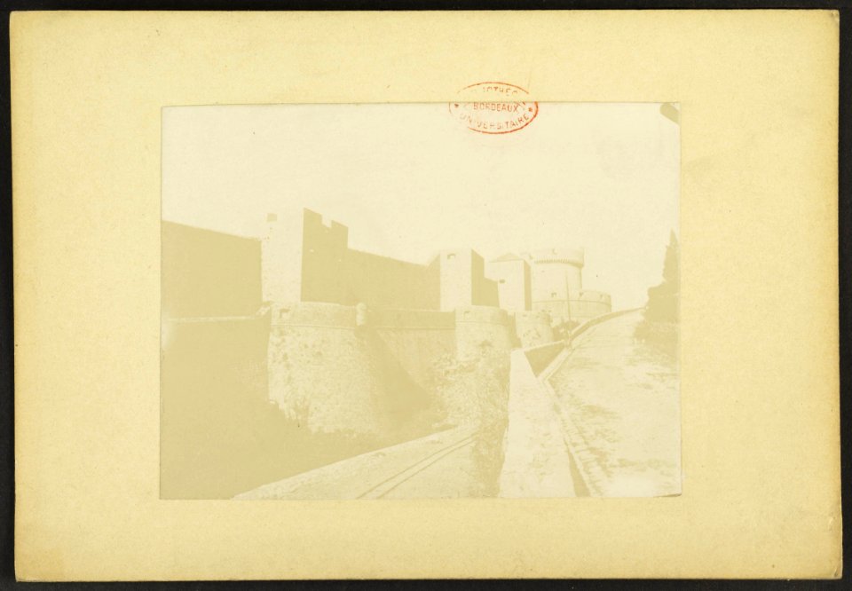 Forteresse de Dubrovnik - J-A Brutails - Université Bordeaux Montaigne - 1867