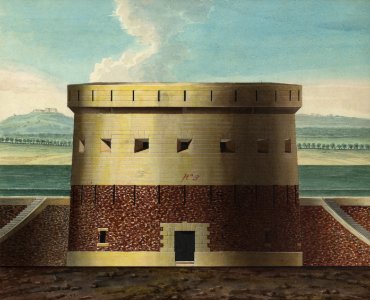 Fortification on the outskirts of Paris. Section, elevation, and plans - Library of Congress 2
