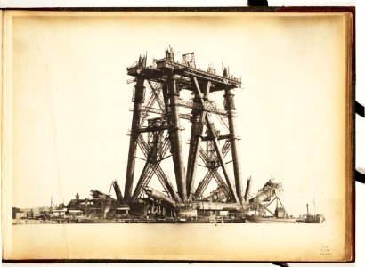 Forth Bridge - Fife from Village Pier (west side)