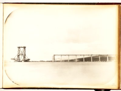 Forth Bridge - Queensferry cantilever and eight spans of approach viaduct
