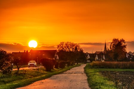 Dusk mood abendstimmung