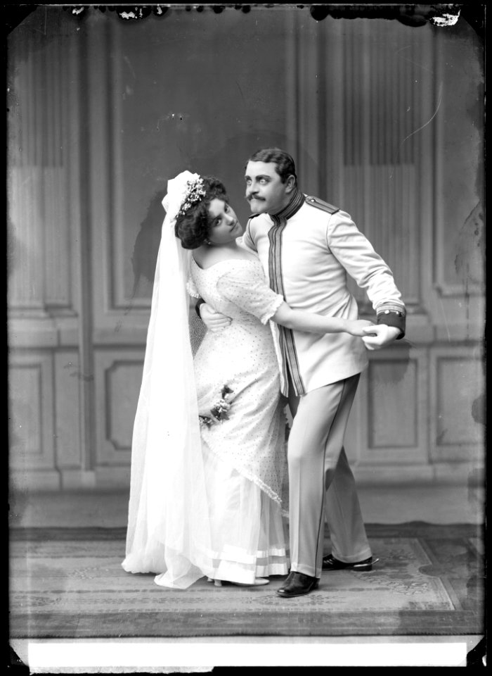 Fortunas gunstling, Oscarsteatern 1909. Rollporträtt - SMV - GG035