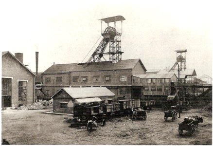 Fosse 7 de l' Escarpelle vers 1930