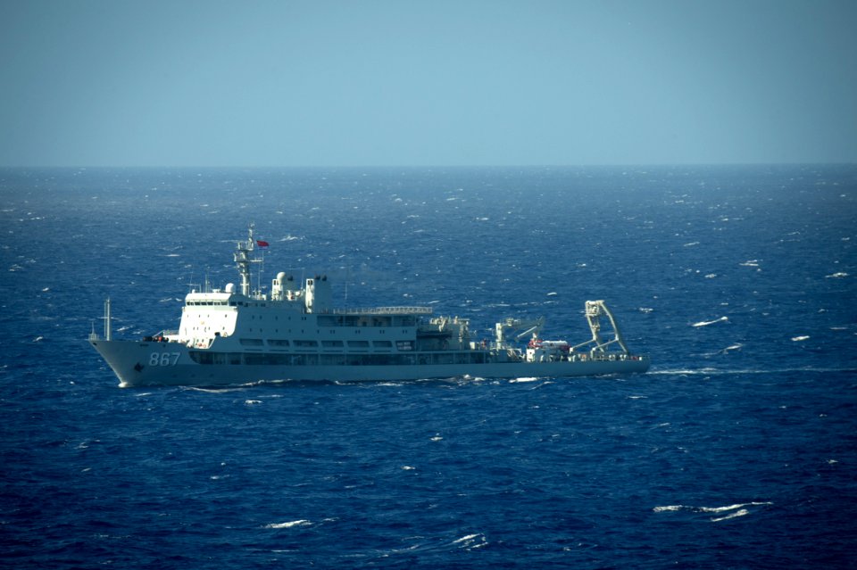 Forty Ships and Submarines Steam in Close Formation During RIMPAC - Chang Dao (867) 160728-N-SI773-1647