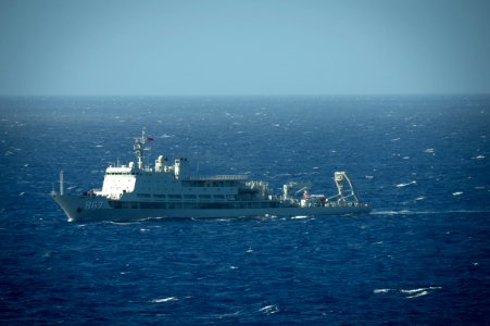 Forty Ships and Submarines Steam in Close Formation During RIMPAC - Chang Dao (867) 160728-N-SI773-1647
