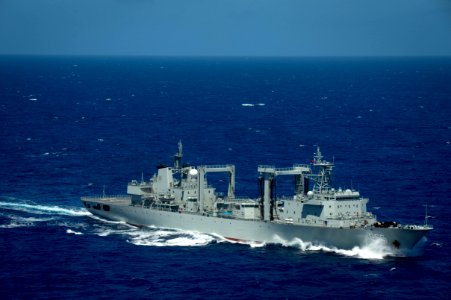 Forty Ships and Submarines Steam in Close Formation During RIMPAC - Gaoyouhu (966) 160728-N-SI773-2726