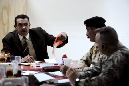 Forward Operating Base Warrior Hosts Sons of Iraq Transition Meeting DVIDS261395