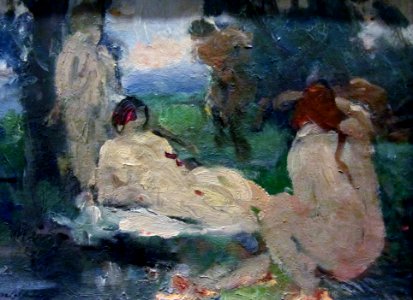 Fossa Calderon, Julio - Desnudos en el bosque -osm 27x37 MK fRF1.3