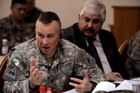 Forward Operating Base Warrior Hosts Sons of Iraq Transition Meeting DVIDS261407