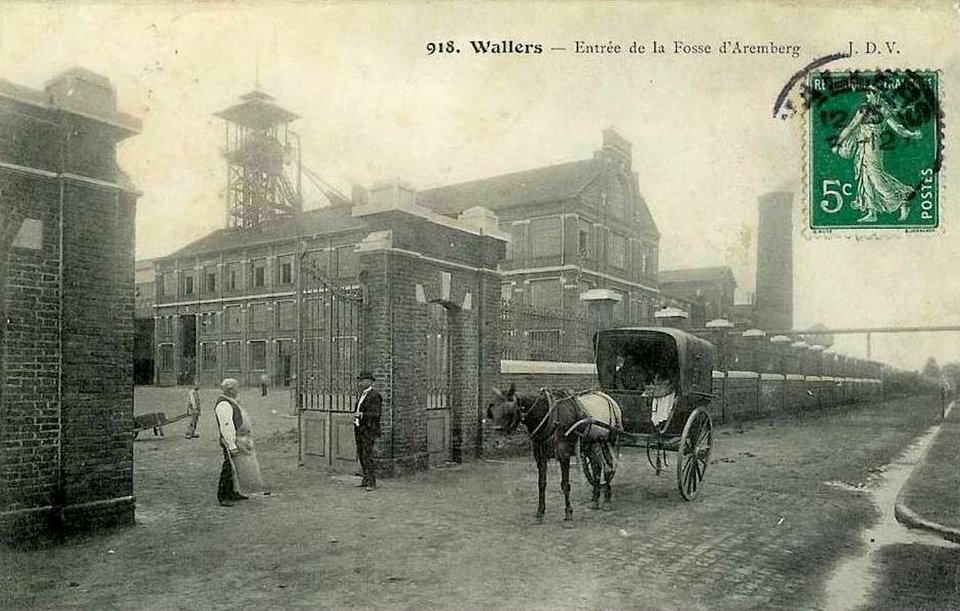 Fosse Arenberg début 1900