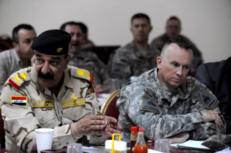 Forward Operating Base Warrior Hosts Sons of Iraq Transition Meeting DVIDS261410